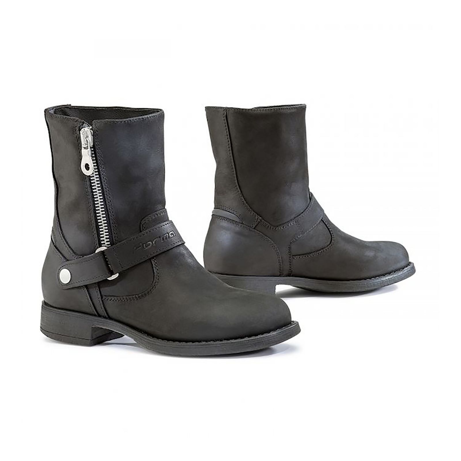 black biker boots ladies