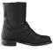 Forma Eva Boots | Women's Short Leather Biker Boots With Zipper