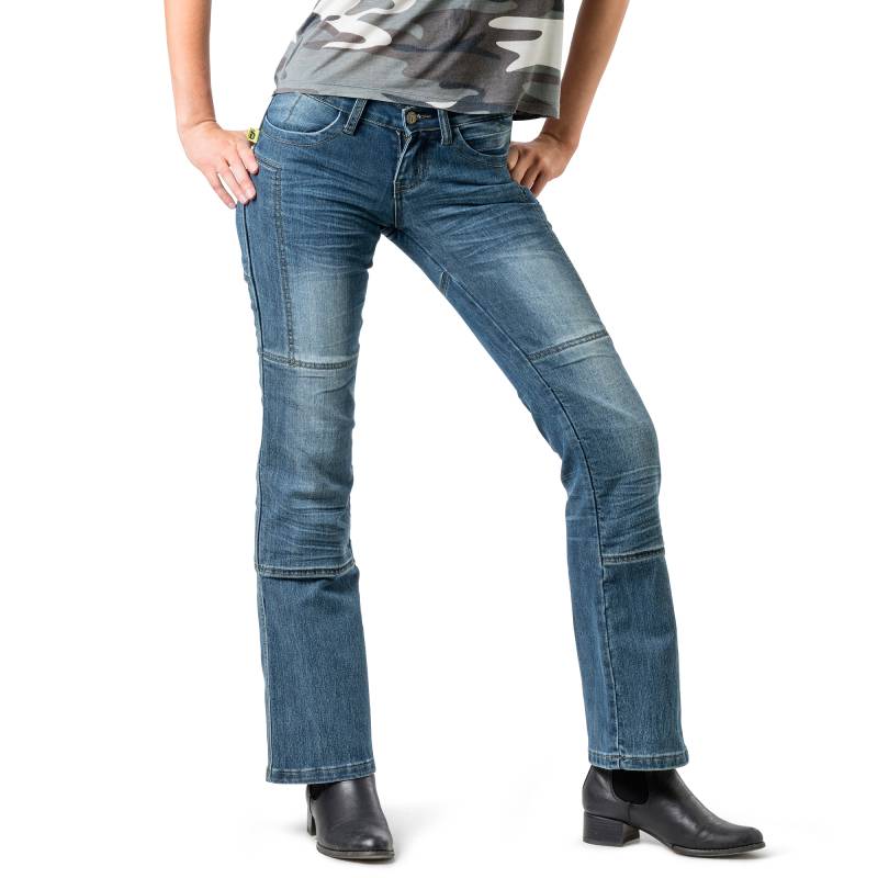 bootcut motorcycle jeans