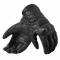REVIT! Monster 2 Women's Gloves | Women's Retro Leather Motorcycle Gloves Black