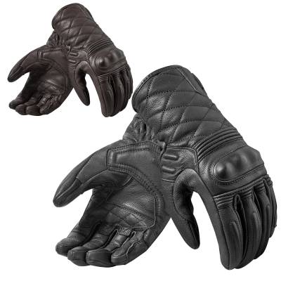 REVIT! Monster 2 Women's Gloves | Women's Retro Leather Motorcycle Gloves