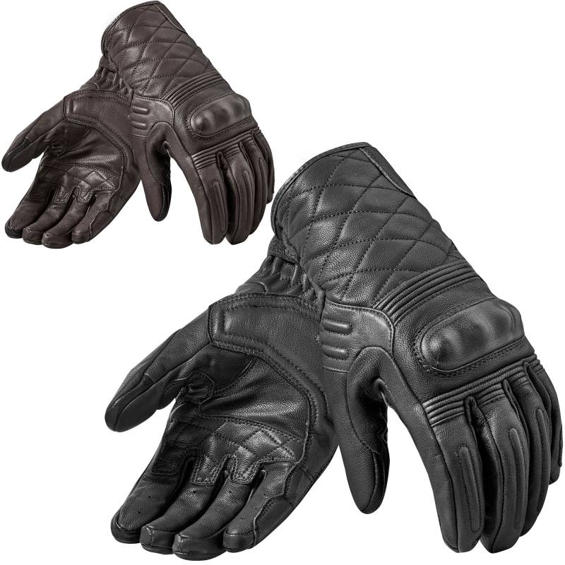 Rev It League Leather Motorcycle Gloves 