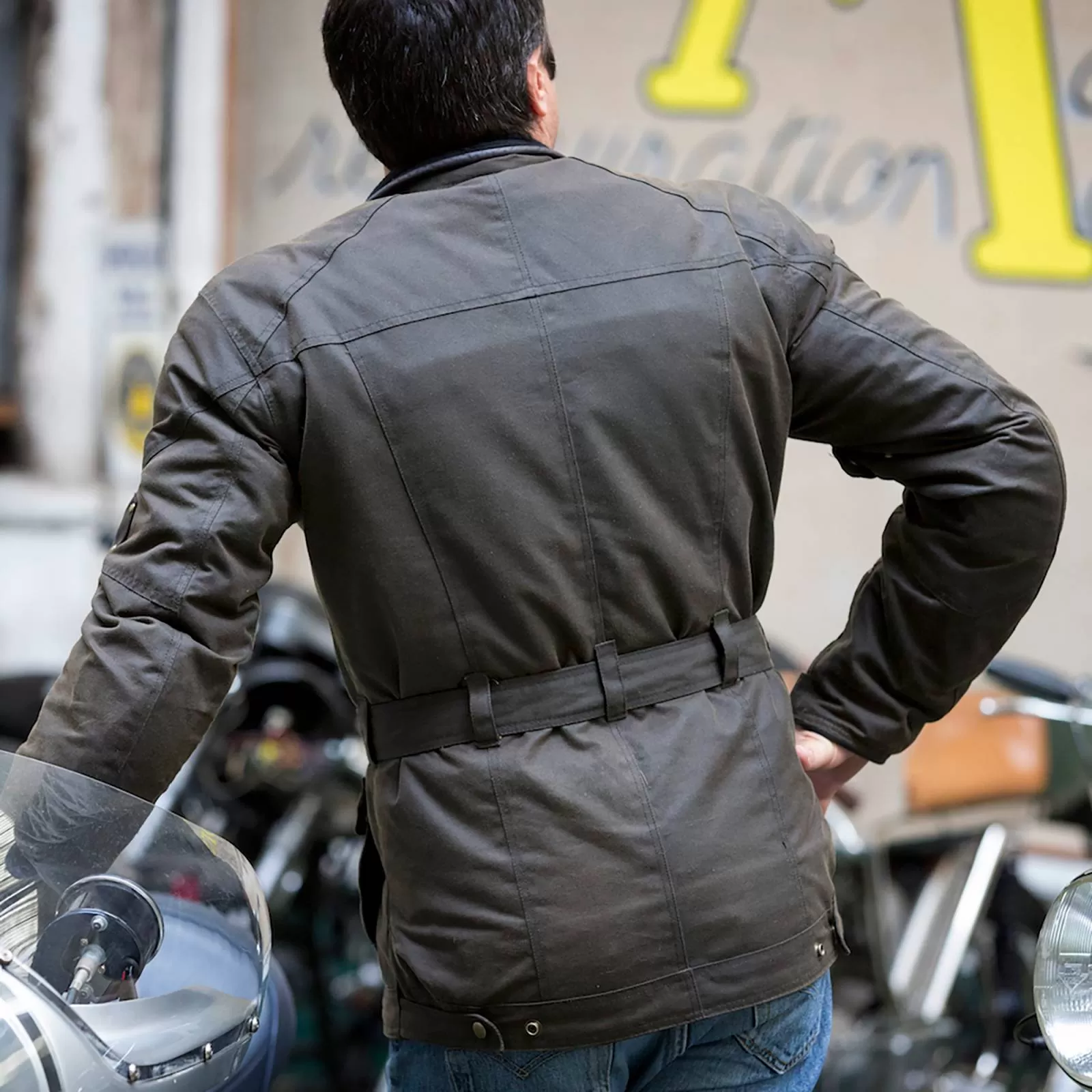 merlin rowan wax motorcycle jacket