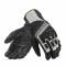 REV'IT! Sand 3 Summer Motorcycle Gloves - Silver and Black