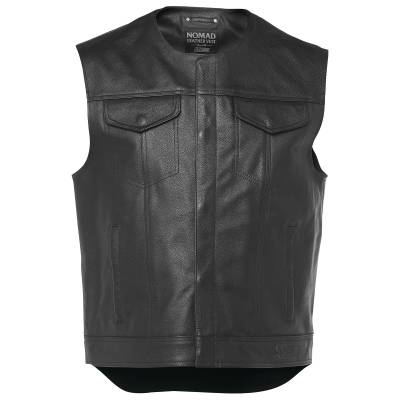 Speed and Strength Nomad Leather Biker Cut Vest