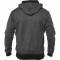 Speed and Strength Resistance Armoured Aramid Motorcycle Hoodie - Charcoal