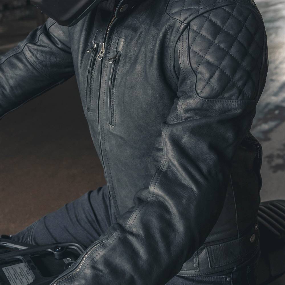 Merlin Stockton Jacket | Classic Leather Moto Jacket | Riders Line