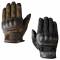 Merlin Ranton Wax Canvas and Leather Motorcycle Gloves