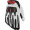 Speed and Strength Hot Head Mesh Summer Motorcycle Gloves - White / Black