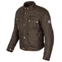 Merlin Barton 2 Waxed Jacket Olive - Waterproof