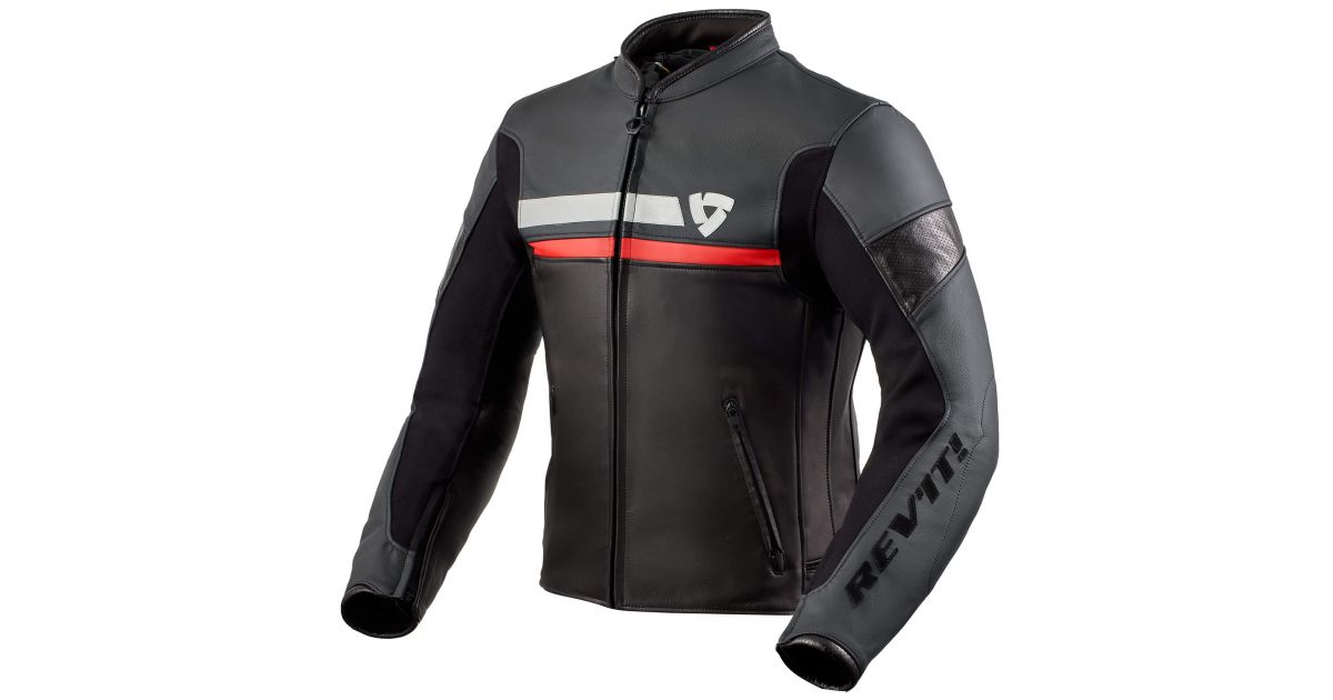 REV'IT! Mile Jacket | 70's Inspired Leather Moto Jacket | Riders Line