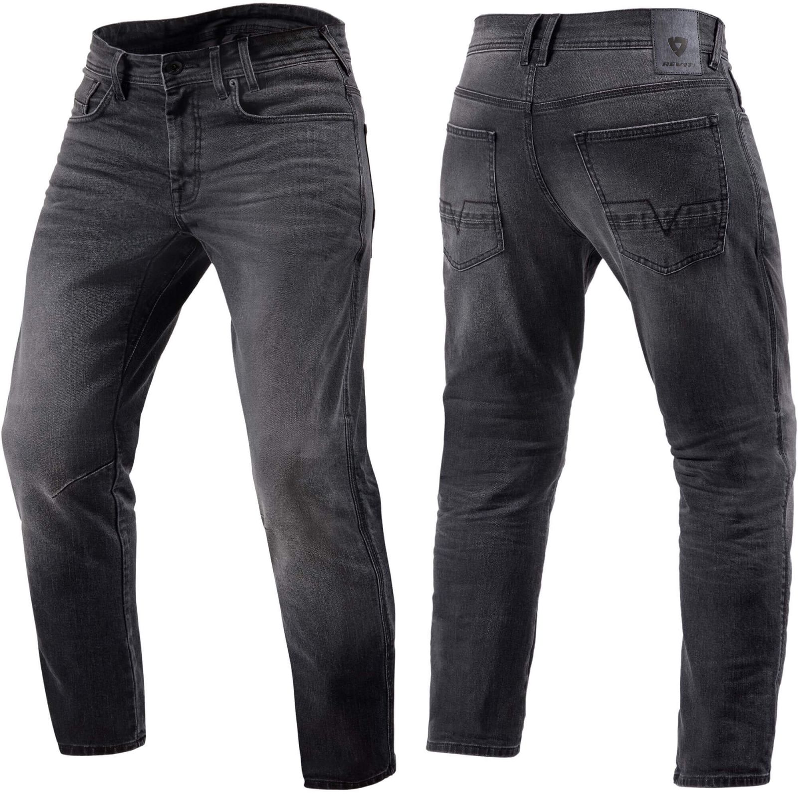 REV'IT! Detroit 2 TF Jeans | AA Rated Tapered Fit Moto Jeans