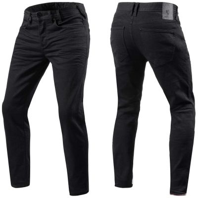 REVIT! Jackson 2 Jeans - Black Skinny Fit Motorcycle Jeans