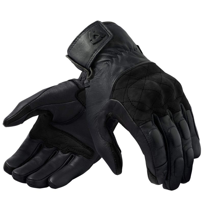 REVIT! Tracker Gloves - Black Cafe Racer Gloves