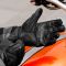 Merlin Shenstone D3O Gloves - Black Leather And Mesh Summer Motorcycle Gloves