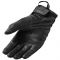 REVIT! Monster 3 Gloves Black - Comfortable Summer Leather Motorcycle Gloves