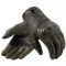 REVIT! Monster 3 Gloves Dark Green - Comfortable Summer Leather Motorcycle Gloves