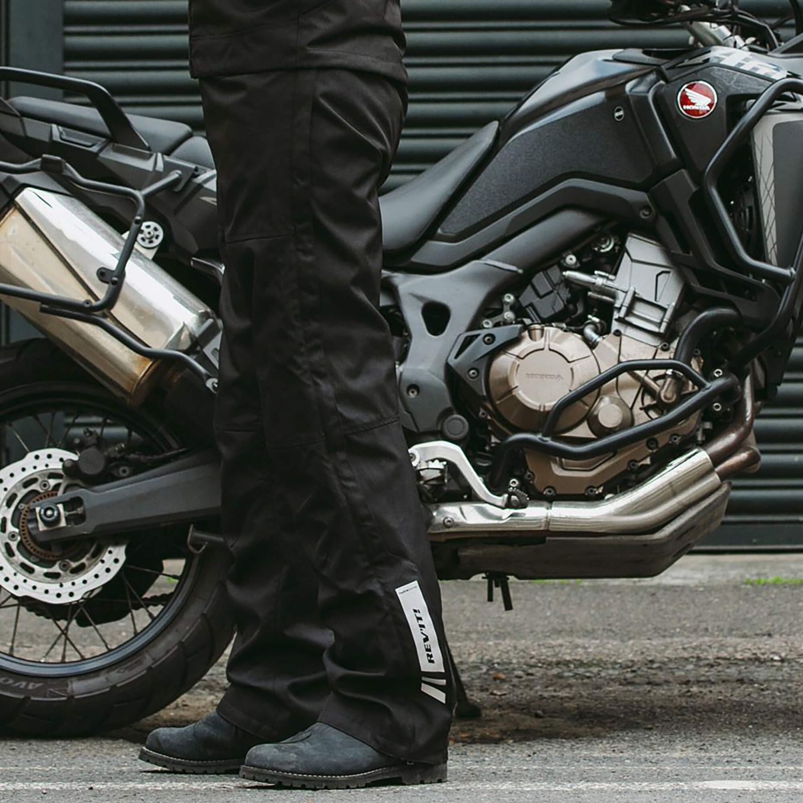 REV IT Axis 2 H2O Pants Motorcycle Waterproof Overpants Riders Line