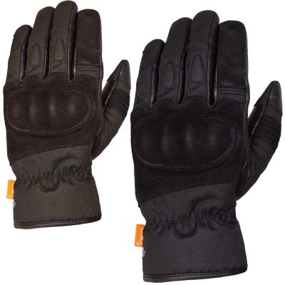 Merlin Ranton 2 Wax Cotton And Leather Gloves