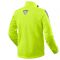 REVIT Cyclone 3 H2O Rain Jacket - Neon Yellow | Motorcycle Wet Weather Over Jacket