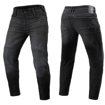 REVIT! Moto 2 TF Jeans - Single Layer Dark Grey Motorcycle Jeans