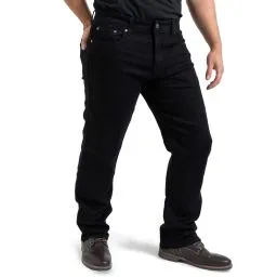 Resurgence Heritage Straight Leg Jeans - Jet Black - AAA