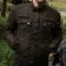 Merlin Perton Jacket - Olive - Cotec Wax Motorcycle Jacket
