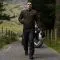 Merlin Perton Jacket - Olive - Cotec Wax Motorcycle Jacket