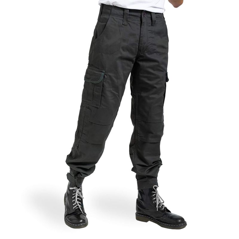 Resurgence AAA Motorcycle Cargo Pants Grey Relaxed Fit Riders Line