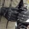 Merlin Rexx Hydro D3O Waterproof Gauntlet Adventure Touring Motorcycle Gloves