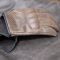Black Pup Moto Thumpa Gen 1 Perforated Vintage Brown Leather Short Cuff Summer Motorcycle Gloves