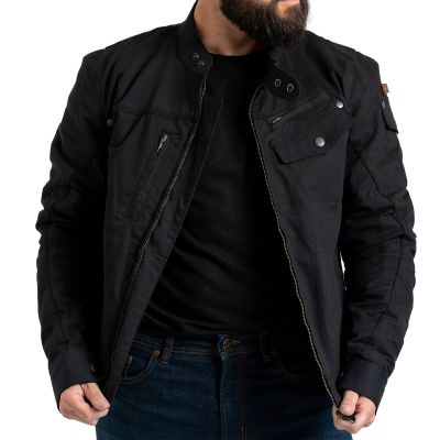 Resurgence Rocker Jacket - Black AAA Motorcycle Jacket