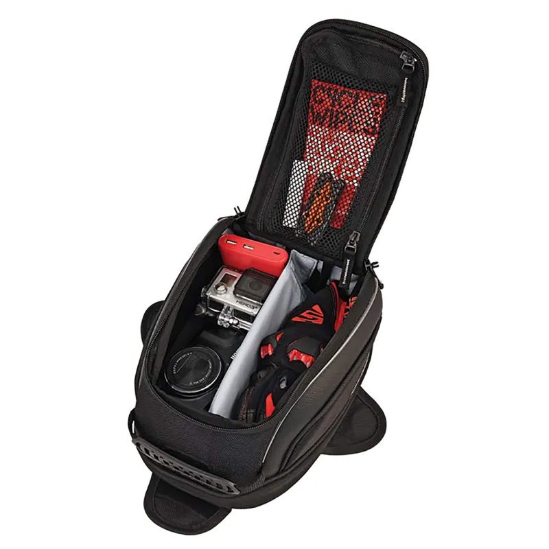 Nelson-Rigg Commuter Sport Tank Bag - Magnetic & Strap Dual Mount Motorcycle Bag