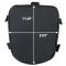 Nelson-Rigg CL-1060-R Commuter Lite 11.7L Expandable Motorcycle Tail/Seat Bag