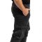 Resurgence Cafe Cargo Pants Black - Slim Fit AAA Cargo Motorcycle Pants