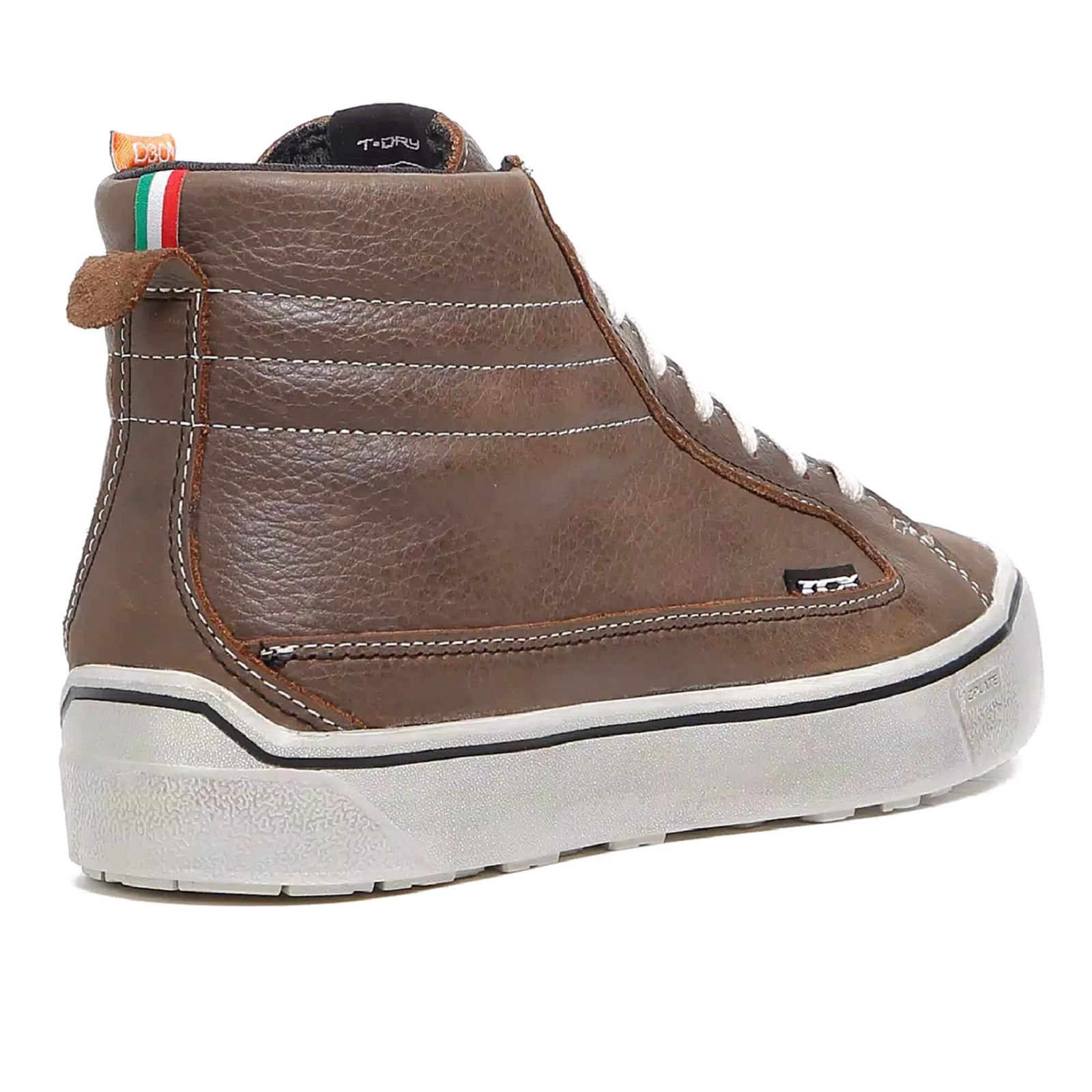 TCX Street 3 Waterproof Motorcycle Shoes - Brown | Riders Line