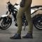 TCX Street 3 Womens Waterproof Hi-Top Motorcycle Shoes - Black / Gold