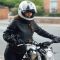 Merlin Ladies Bristol D3O Cafe Leather Motorcycle Jacket - Black