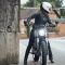 Merlin Ladies Bristol D3O Cafe Leather Motorcycle Jacket - Black