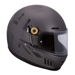 Merlin Revival Vintage Helmet - Union Grey