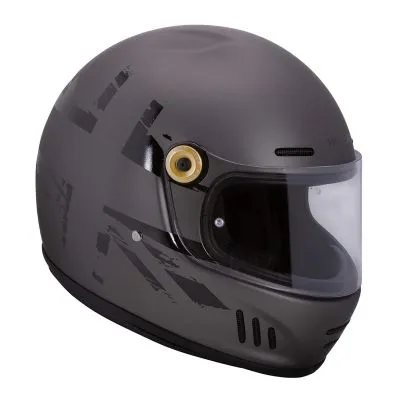 Merlin Revival Vintage Helmet - Union Grey