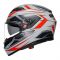 AGV K3 Space Motorcycle Full Face Helmet - White/Red/Fluro