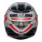 AGV K3 Space Motorcycle Full Face Helmet - White/Red/Fluro