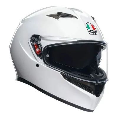 AGV K3 Seta Full Face Motorcycle Helmet - White