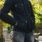 Merlin Edale II Black Wax Touring Motorcycle Jacket - Waterproof