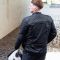 Merlin Edale II Black Wax Touring Motorcycle Jacket - Waterproof