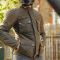 Merlin Edale II Olive Brown Wax Motorcycle Jacket - Waterproof