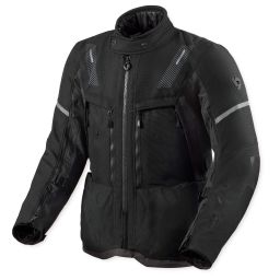 REVIT! Sand 5 H2O Adventure Motorcycle Jacket - Black-Anthracite
