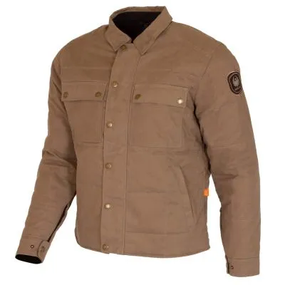 Merlin Codsall D30 Warm Winter Motorcycle Jacket - Tan Brown