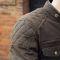 Merlin Perton II Wax Heritage Motorcycle Jacket - Olive - Waterproof